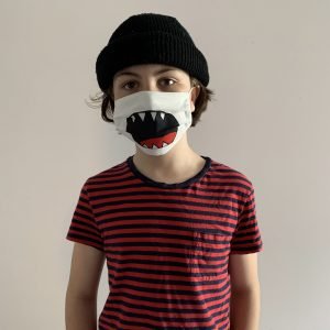 MASQUE ALTERNATIF NON MEDICAL POUR ENFANT ET ADULTE - REQUINS