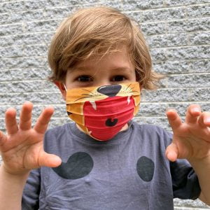 MASQUE ALTERNATIF NON MEDICAL POUR ENFANT ET ADULTE - TIGRE