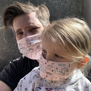 MASQUE ALTERNATIF NON MEDICAL POUR ENFANT ET ADULTE - LICORNES