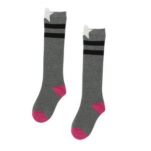 Deux par Deux Chaussettes hautes Une étoile est née VENTE FINALE - AUCUN RETOUR