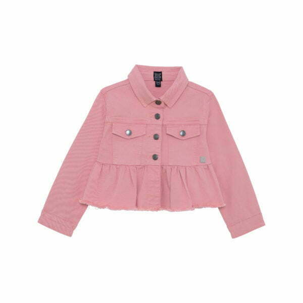 Deux par Deux Veste en Denim Rose Collection Indigo Flamingo VENTE FINALE - AUCUN RETOUR