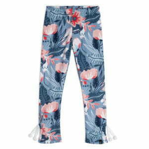 Deux par Deux Legging avec Pompon Collection Coquettes les Belettes VENTE FINALE - AUCUN RETOUR