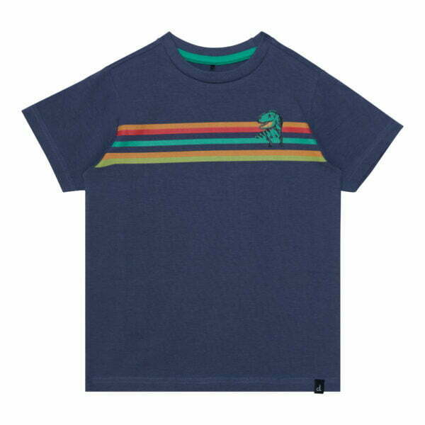 Deux par Deux T-shirt jersey bleu marin VENTE FINALE - AUCUN RETOUR