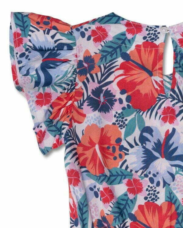 Tuc Tuc Robe en Popeline Collection Bonjour Plage VENTE FINALE - AUCUN RETOUR - Image 5