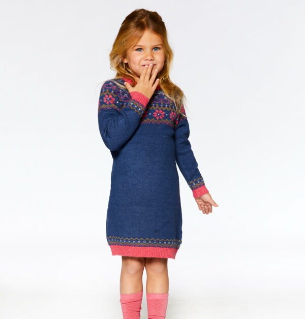 Deux par Deux Robe islandaise en tricot Collection Jardin D'hiver VENTE FINALE - AUCUN RETOUR - Image 2