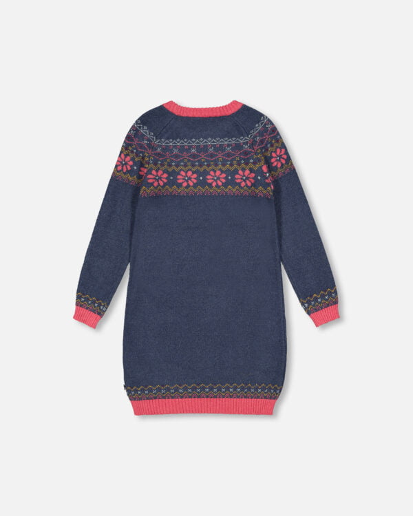 Deux par Deux Robe islandaise en tricot Collection Jardin D'hiver VENTE FINALE - AUCUN RETOUR - Image 4