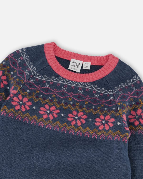 Deux par Deux Robe islandaise en tricot Collection Jardin D'hiver VENTE FINALE - AUCUN RETOUR - Image 5
