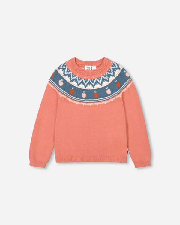 Deux par Deux Chandail islandais en tricot Collection Pomme des bois VENTE FINALE - AUCUN RETOUR