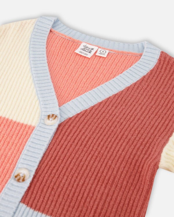 Deux par Deux Cardigan en Tricot Collection Pomme des bois VENTE FINALE - AUCUN RETOUR - Image 4