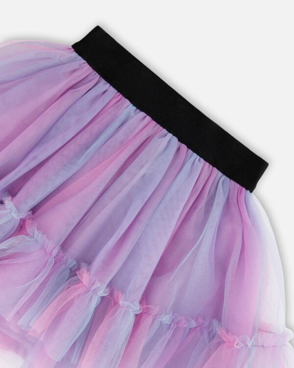 Deux par Deux Jupe en tulle arc-en-ciel Collection Coeurs en Couleur VENTE FINALE - AUCUN RETOUR - Image 5