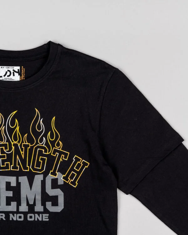LDN T-Shirt Manche Longue VENTE FINALE - AUCUN RETOUR – Image 3