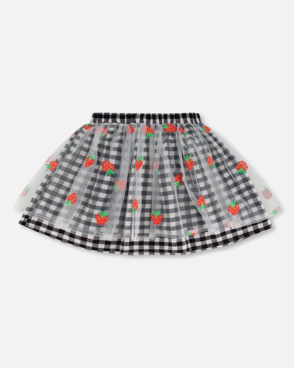 Deux par Deux Jupe Collection J'aime ta fraise VENTE FINALE – AUCUN RETOUR - Image 2