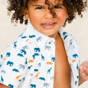 Deux par Deux Chemise Collection Parc Safari VENTE FINALE – AUCUN RETOUR