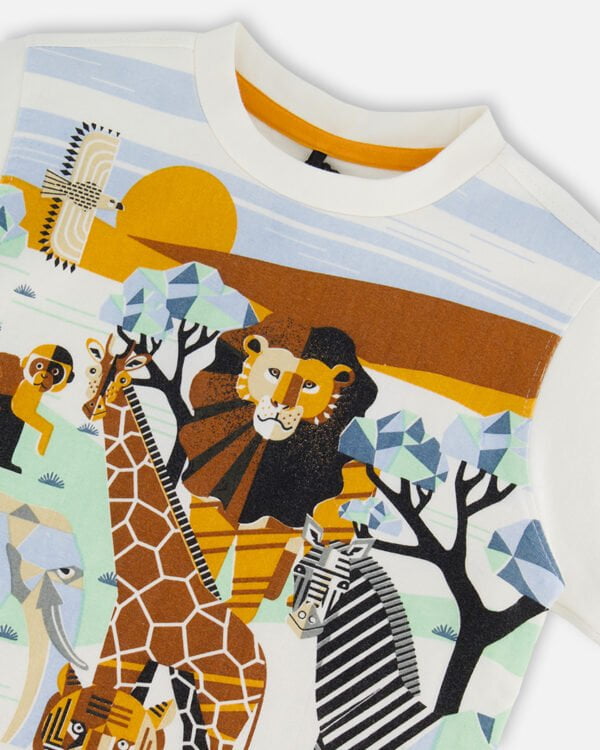 Deux par Deux T-Shirt Collection Parc Safari VENTE FINALE – AUCUN RETOUR - Image 3