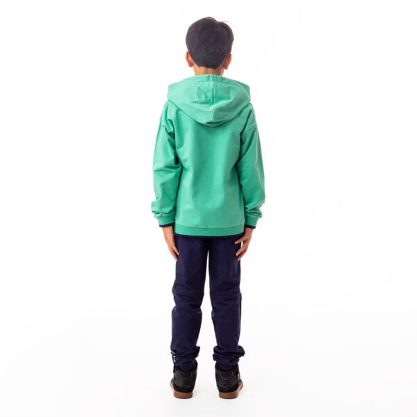 Nanö Chandail à Capuchon à demi-glissière Collection Cap sur la Méditerranée VENTE FINALE - AUCUN RETOUR - Image 4