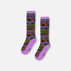 Deux par Deux Chaussettes aux genoux Collection Étoiles, Arc en ciel et Coeurs VENTE FINALE – AUCUN RETOUR