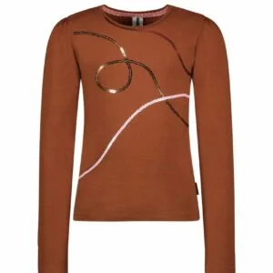 B.Nosy Tara Top Marron Collection B.Authentique  VENTE FINALE - AUCUN RETOUR