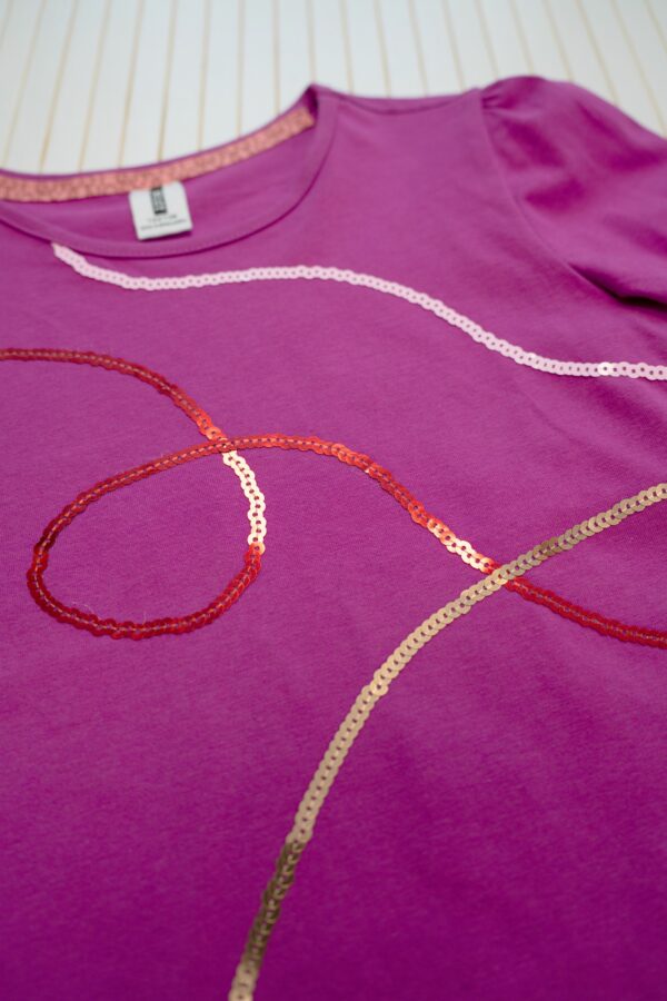 B.Nosy Tara Top Violet Collection B.Joyeux  VENTE FINALE - AUCUN RETOUR - Image 3