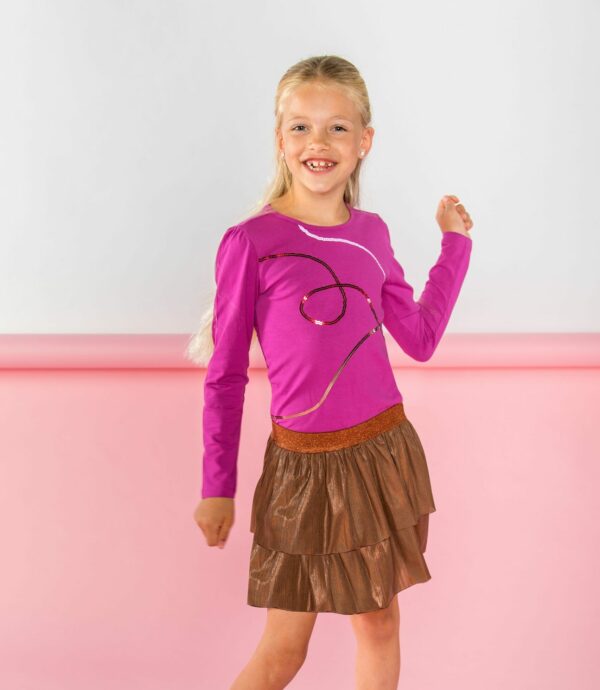 B.Nosy Tara Top Violet Collection B.Joyeux  VENTE FINALE - AUCUN RETOUR - Image 4
