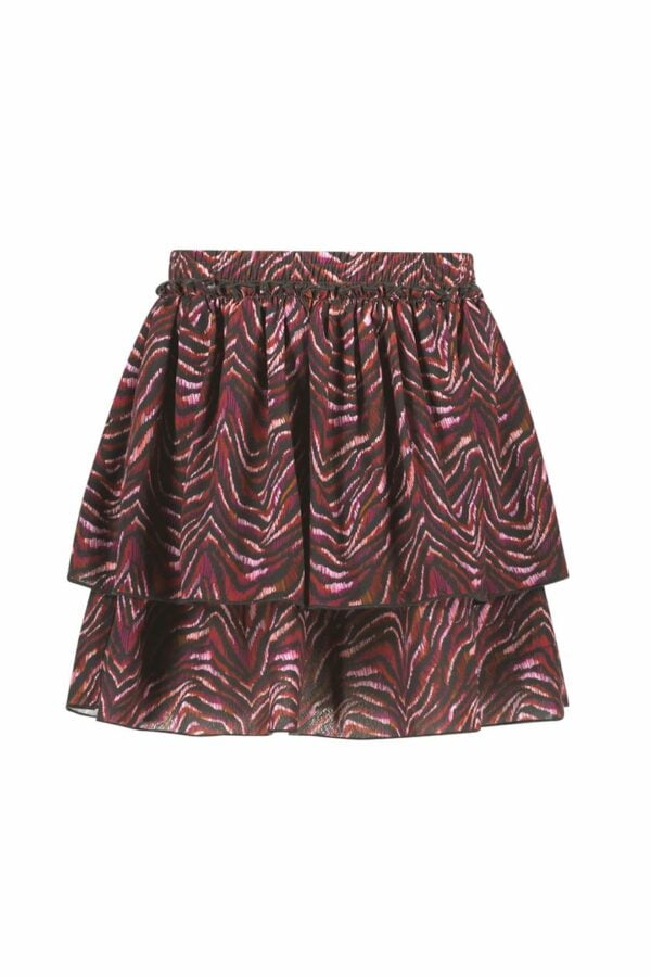 B.Nosy Rae Jupe Imprimé Violet Collection B. Joyeux  VENTE FINALE - AUCUN RETOUR
