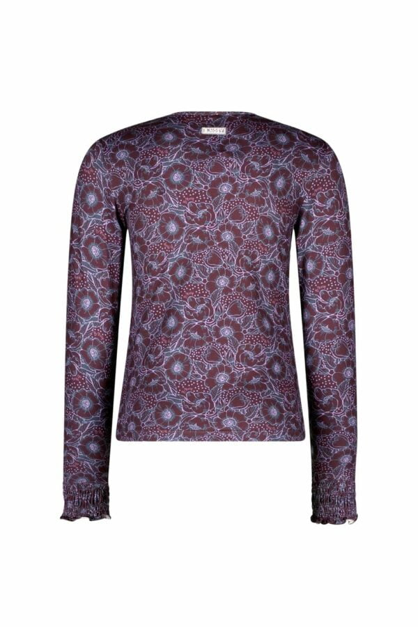 B.Nosy Tally Top Imprimé Floral / Violet Collection B. Jolly  VENTE FINALE - AUCUN RETOUR – Image 2