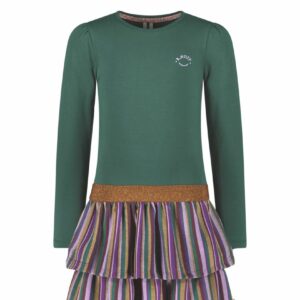 B.Nosy Dawn Robe Stripe / Vert Collection B. Jolly  VENTE FINALE - AUCUN RETOUR
