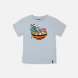 Deux par Deux T-shirt graphique avec bol de ramen