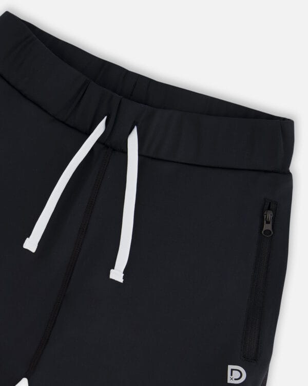 Deux par Deux Pantalon athlétique bleu et noir - Image 3