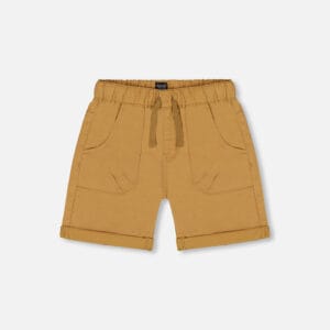 Deux par Deux Short en sergé extensible