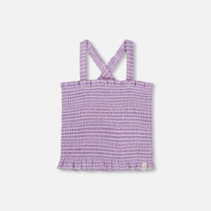 Deux par Deux Camisole smockée lilas