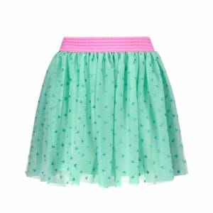 B.Jupe curieuse Rivière turquoise Comblée B.Overjoyed VENTE FINALE – AUCUN RETOUR