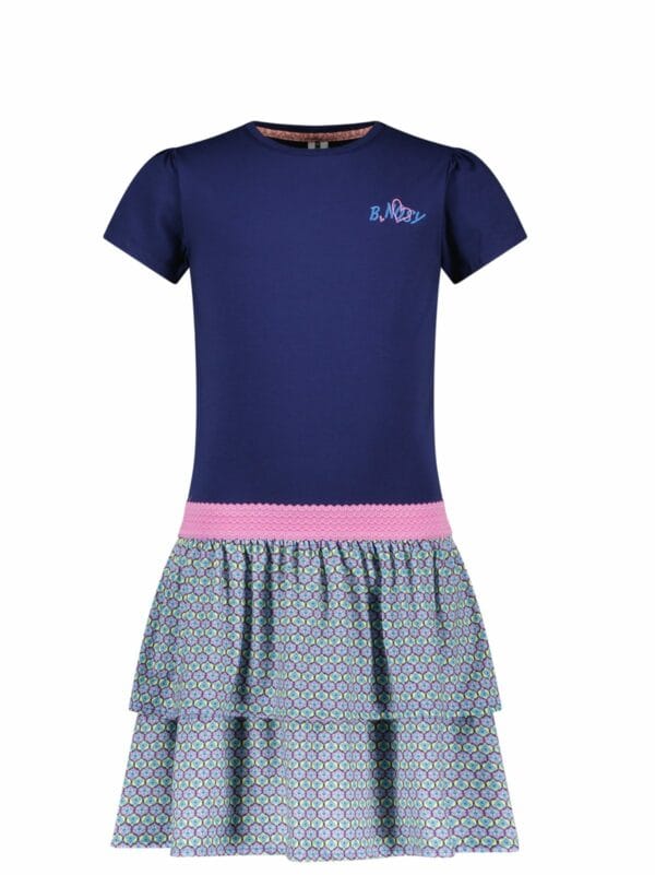 B.Robe curieuse Dunya bleu Comblée B.Overjoyed – Image 2