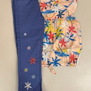 Tuc Tuc Pantalon et Blouse en Popeline Collection Enjoy The Sun VENTE FINALE - AUCUN RETOUR