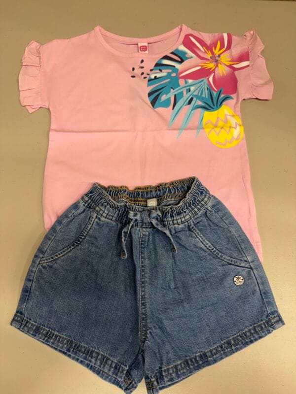 Tuc Tuc Short plat bleu basics VENTE FINALE - AUCUN RETOUR