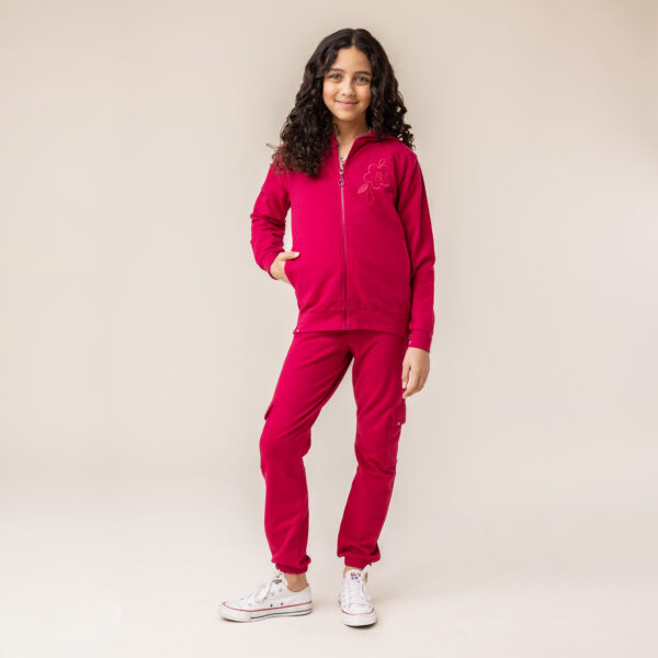 Nanö Veste à capuchon Collection Fleurs D’antan PRÉVENTE – Image 5