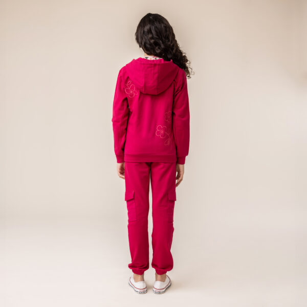 Nanö Veste à capuchon Collection Fleurs D’antan PRÉVENTE – Image 6