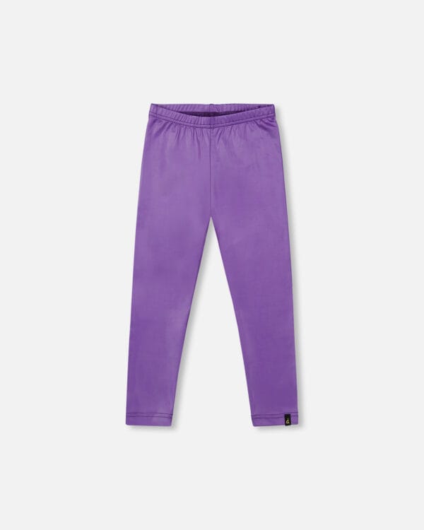 Deux par Deux Legging brillant extensible mauve PRÉVENTE