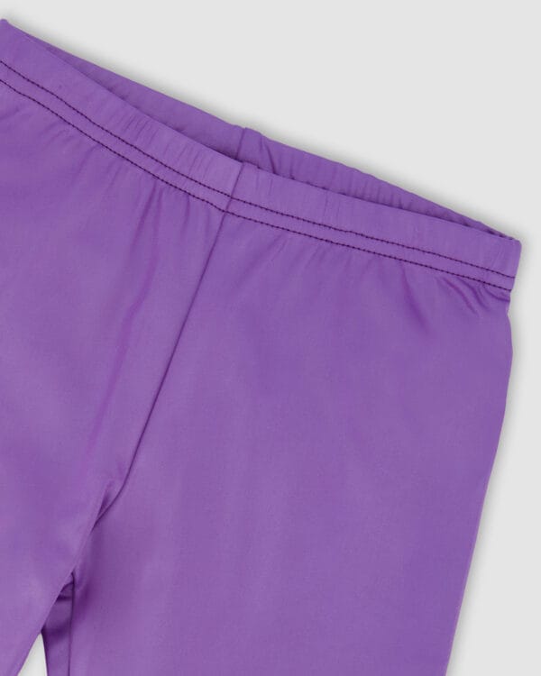Deux par Deux Legging brillant extensible mauve PRÉVENTE – Image 3