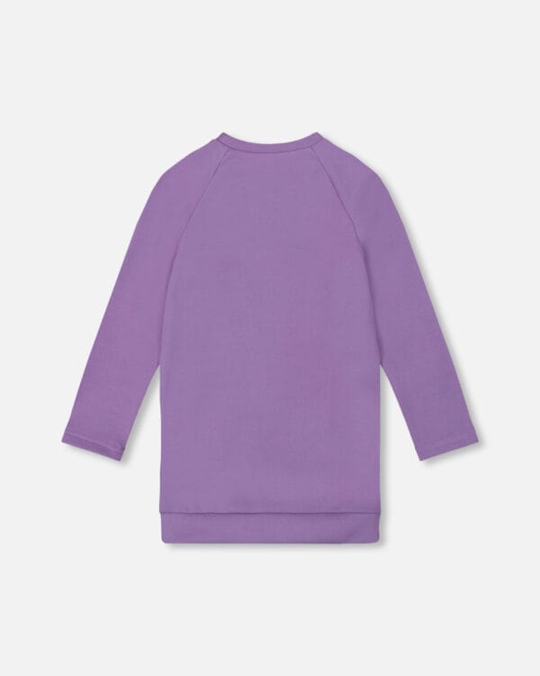 Deux par Deux Tunique en jersey ultra-doux avec imprimé graphique mauve PRÉVENTE – Image 2