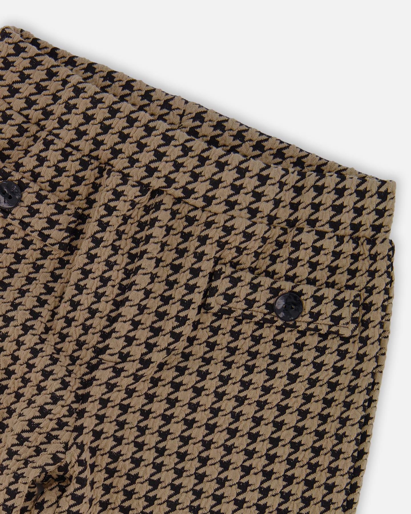 Pantalon en tricot jacquard avec poches passepoilées – Image 4